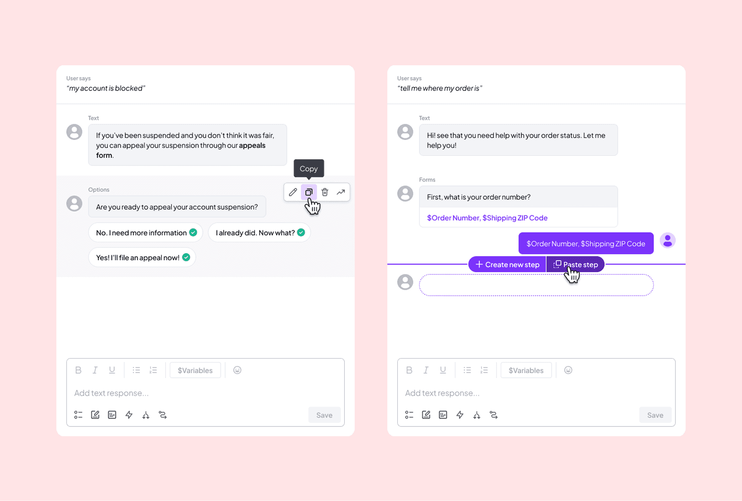 Creating Reusable Steps to Simplify Workflow Building